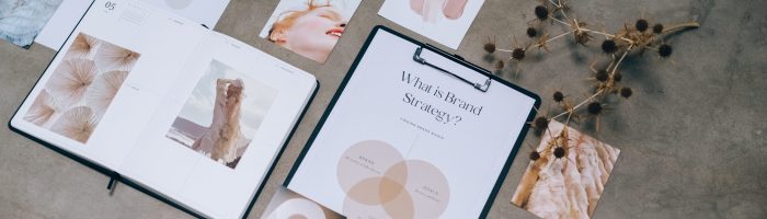 Pictures of brand strategy and design